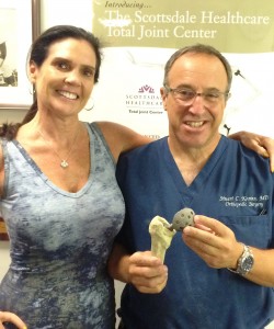 Amanda was thrown off her horse and broke her hip. Dr. Kozinn replaced it and she now competes in Cross-Fit competitions.