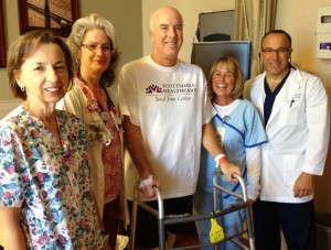 The total Joint Center at Scottsdale Osborn is a 5 star world class center for anterior hip replacement.
